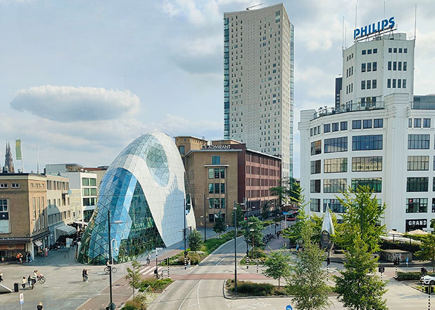 Van Eindhoven richting Helmond en de Peel