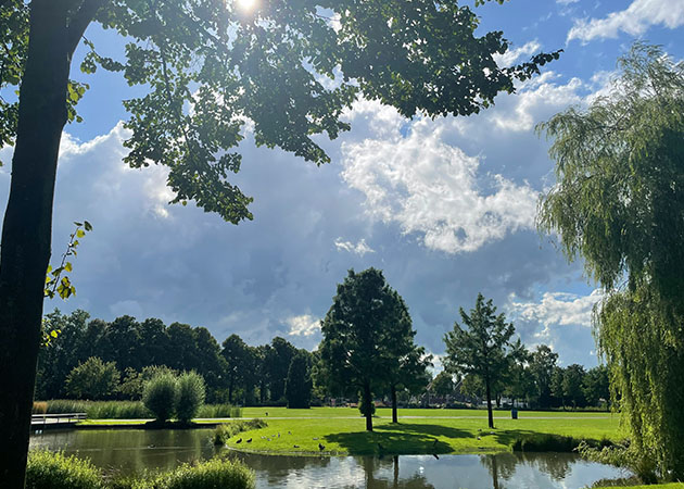 Van Enschede richting Hengelo en Goor