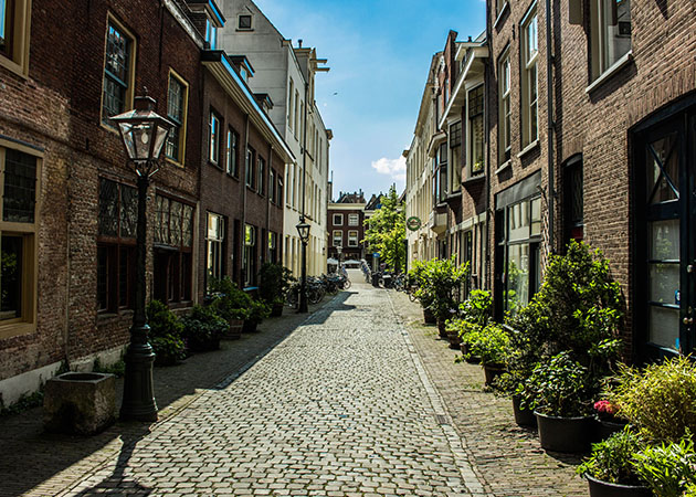 Van Leiden richting Alphen aan den Rijn
