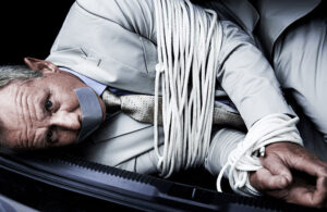 Help de directeur is ontvoerd bedrijfsuitje