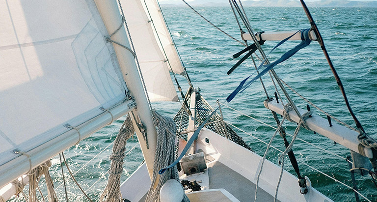 Vanuit Katwijk richting IJmuiden en Zandvoort